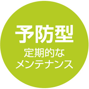 予防型の定期的にメインテナンスのために歯科医院にいくパターン